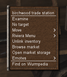 Inventory unlinking interface